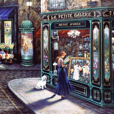 Схема вышивки «улицы столичные»