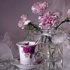 Схема вышивки «Утренний натюрморт»