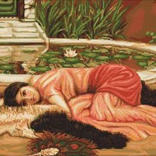 Схема вышивки «HERMOSO»