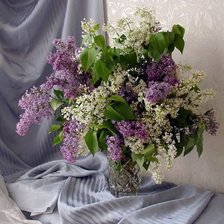 Схема вышивки «Букет сирени 2»