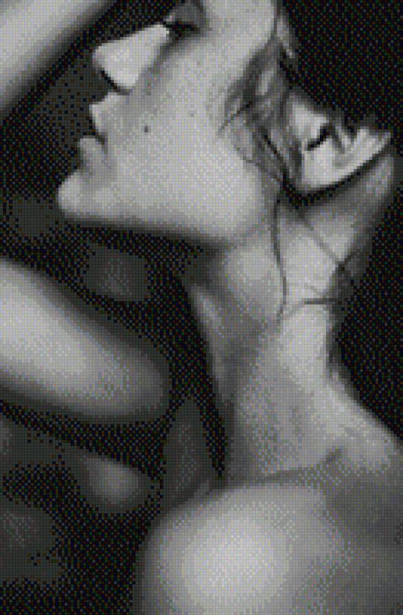 №759868 - девушка, черно-белое - предпросмотр