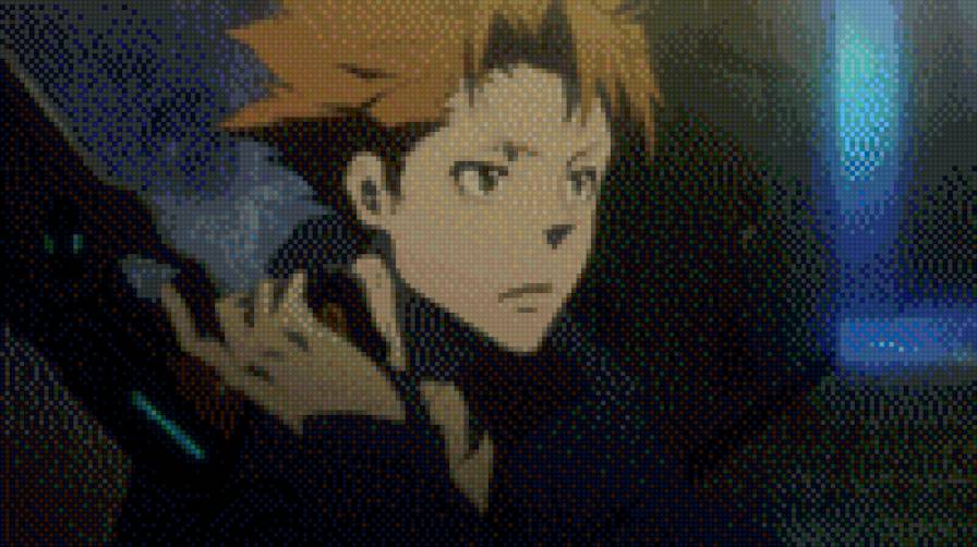 Кагари Шусей - аниме, психопасспорт - предпросмотр