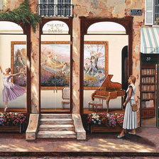 Схема вышивки «улицы столичные»