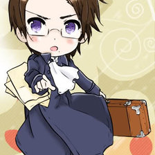 Схема вышивки «Чиби-Австрия»