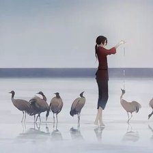 Схема вышивки «на берегу»