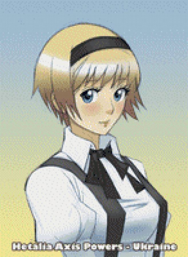 Украина - хеталия, аниме - предпросмотр