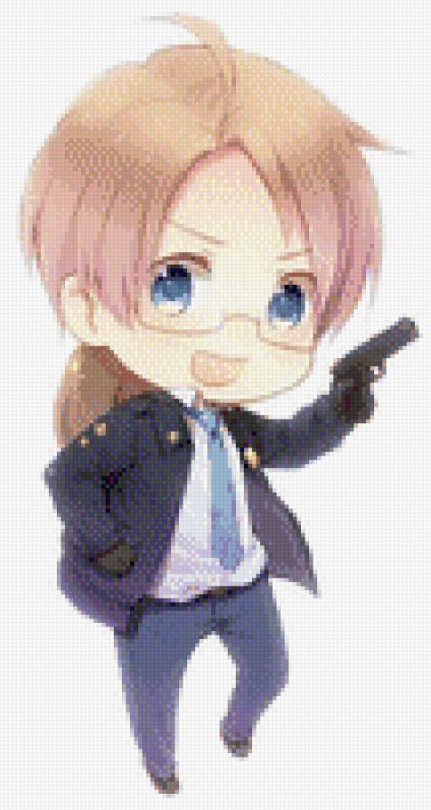 Америка - аниме, хеталия - предпросмотр