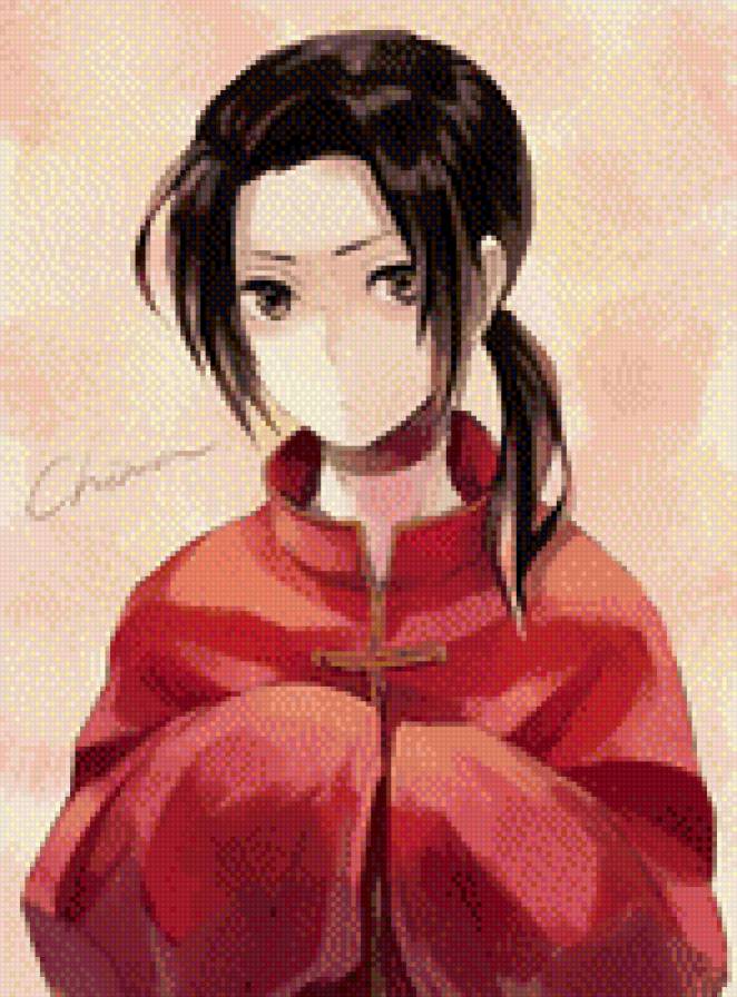 Китай - хеталия, аниме - предпросмотр