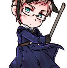 Схема вышивки «Чиби-Швеция»