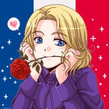 Схема вышивки «Франция»