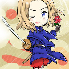 Схема вышивки «Чиби-Франция»