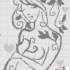 Схема вышивки «беременность»