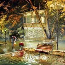 Схема вышивки «дождик»