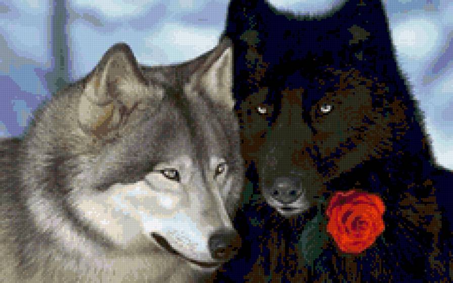 Lobos - animales - предпросмотр