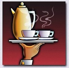 Схема вышивки «Чаепитие»