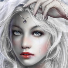 Схема вышивки «Ледяной взгляд»