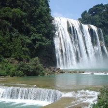 Схема вышивки «Водопад»
