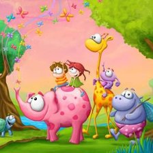 Схема вышивки «веселушка»