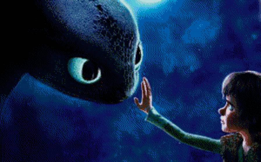 как приручить дракона - беззубик, иккинг, мультик, дракон - предпросмотр