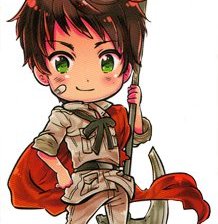 Схема вышивки «Чиби-Испания»