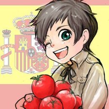 Схема вышивки «Испания и помидорки»