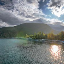 Медведь-гора. Нежный вечер.