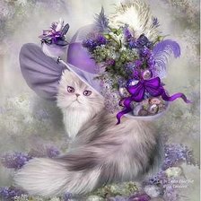 Схема вышивки «Модница»