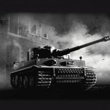 Схема вышивки «тигр 3»