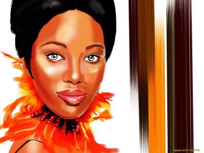 женский образ - африка, портрет, девушки, люди, африканский мотив, девушка, женщины - оригинал