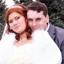 Схема вышивки «Я и он»