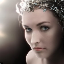 Схема вышивки «Прямой взгляд»