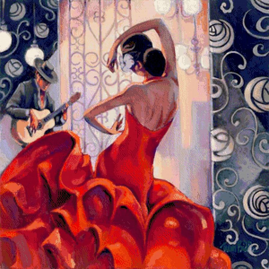 Кармен - живопись - предпросмотр