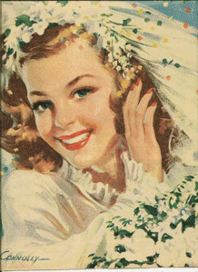 серия ,,женщины" - женщина.девушка.цветы.нивеста - предпросмотр