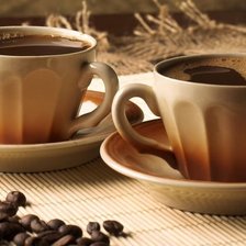 Схема вышивки «кофе»