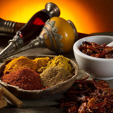 Схема вышивки «специи»