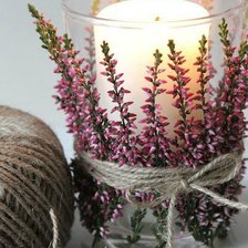 Схема вышивки «свеча»