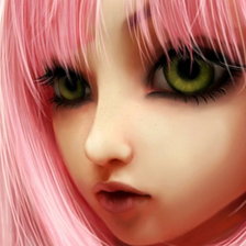 Схема вышивки «Зеленые глаза»