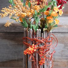 Схема вышивки «Букет осени.»