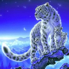 Схема вышивки «Мать и дитя»