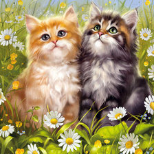 Схема вышивки «два брата акробата»