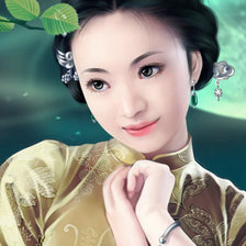 Схема вышивки «японка»