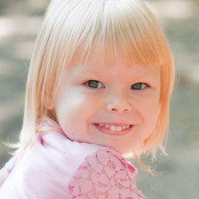 Схема вышивки «Девочка»