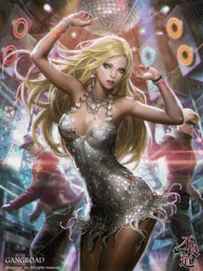 танцующая красота - танец, красотка - предпросмотр