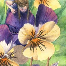 Схема вышивки «Hadas»