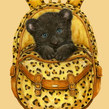 Схема вышивки «В рюкзаке»