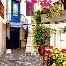 Схема вышивки «Греция»