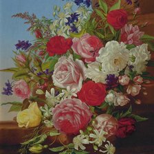 Схема вышивки «букет»