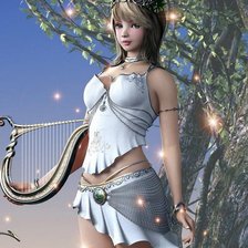 Схема вышивки «Нимфа»