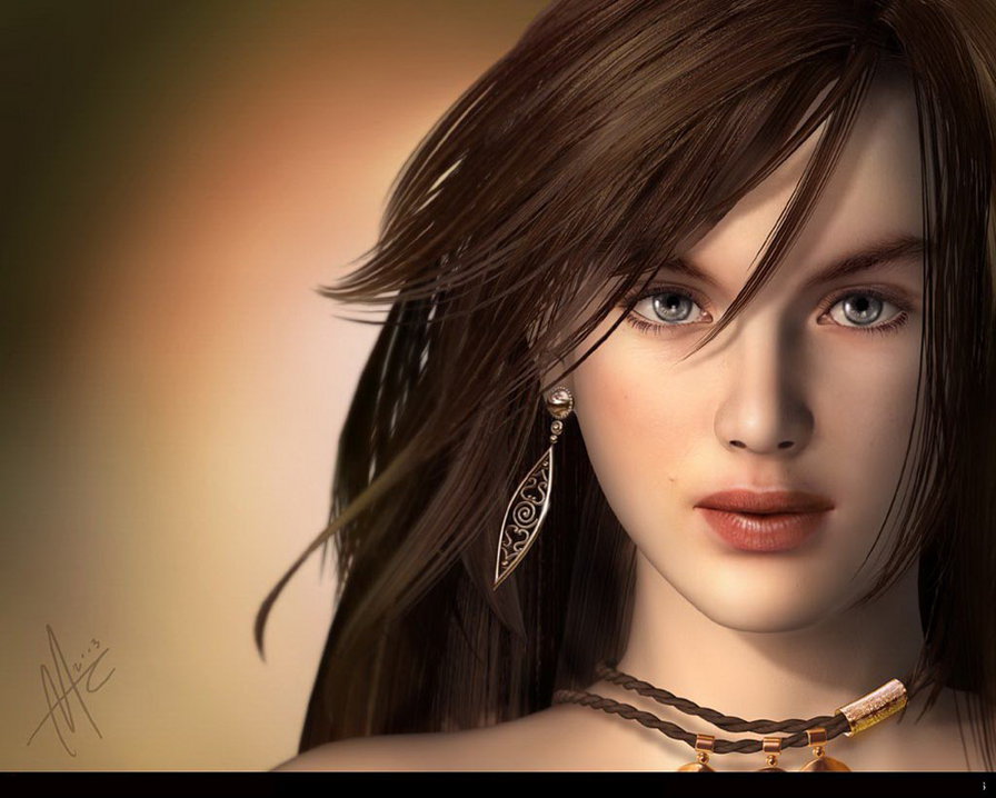 №763165 - взгляд, красота, девушка, женщина - оригинал