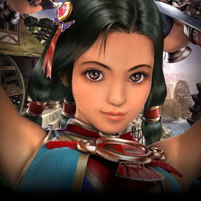 Схема вышивки «Девочка фэнтези»